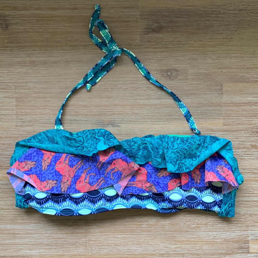 maaji strapless swim top